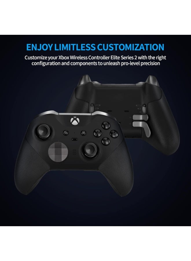 Accessories for Xbox Elite Controller Series 2-13 in 1 Replacement Paddles Thumbsticks Joystick Analog Sticks Parts Repair Kit Component Set with 2 D-Pads, 1 Tool - Image 5